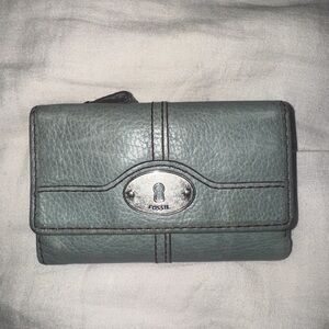 Fossil Slate Leather Wallet